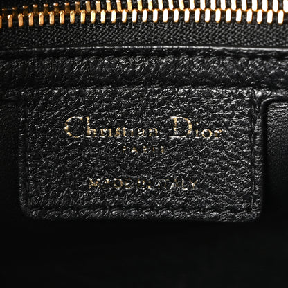 Christian Dior Calfskin Cannage Small Caro Bag Black 5 of 10