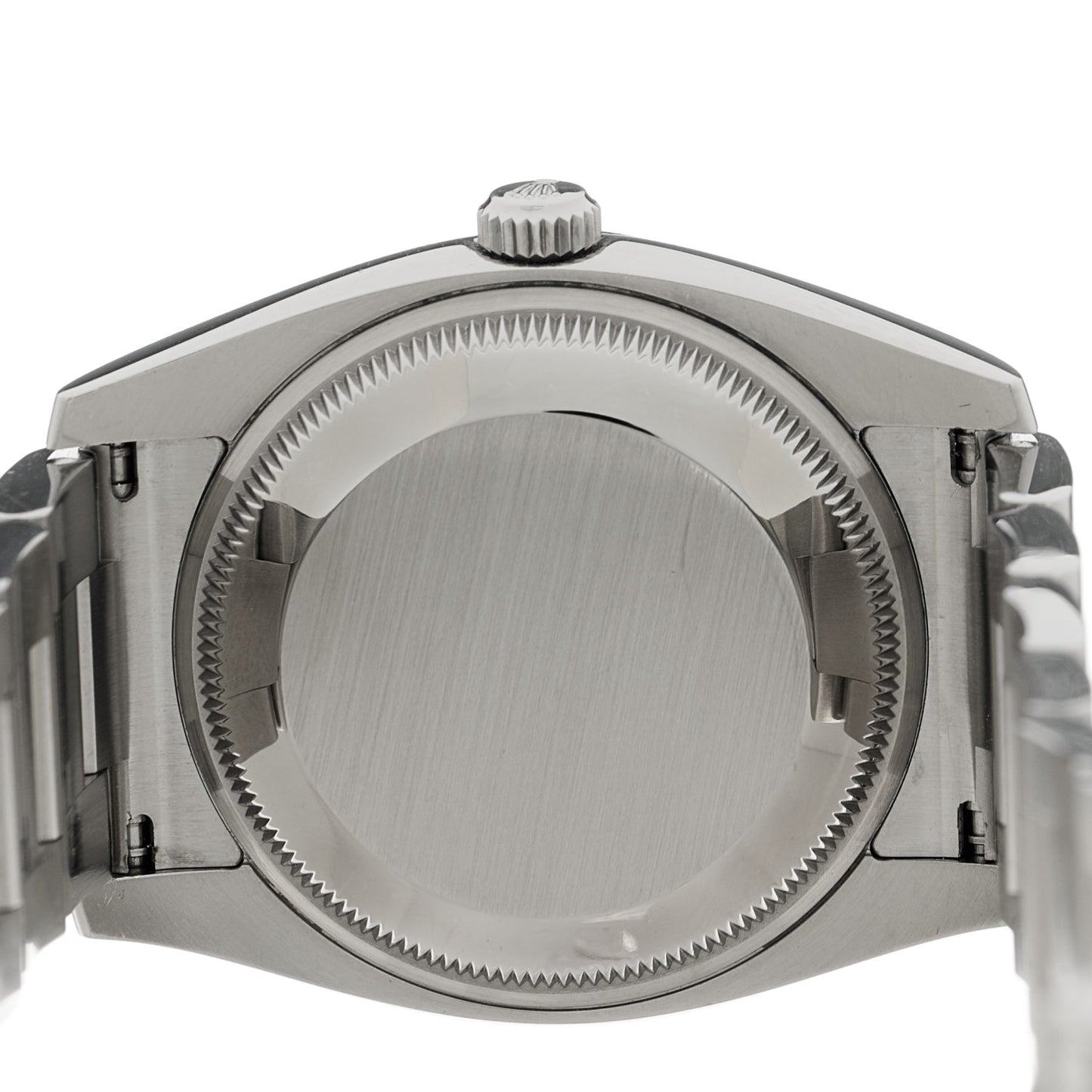 Stainless Steel 34mm Oyster Perpertual Date Watch Black 115200