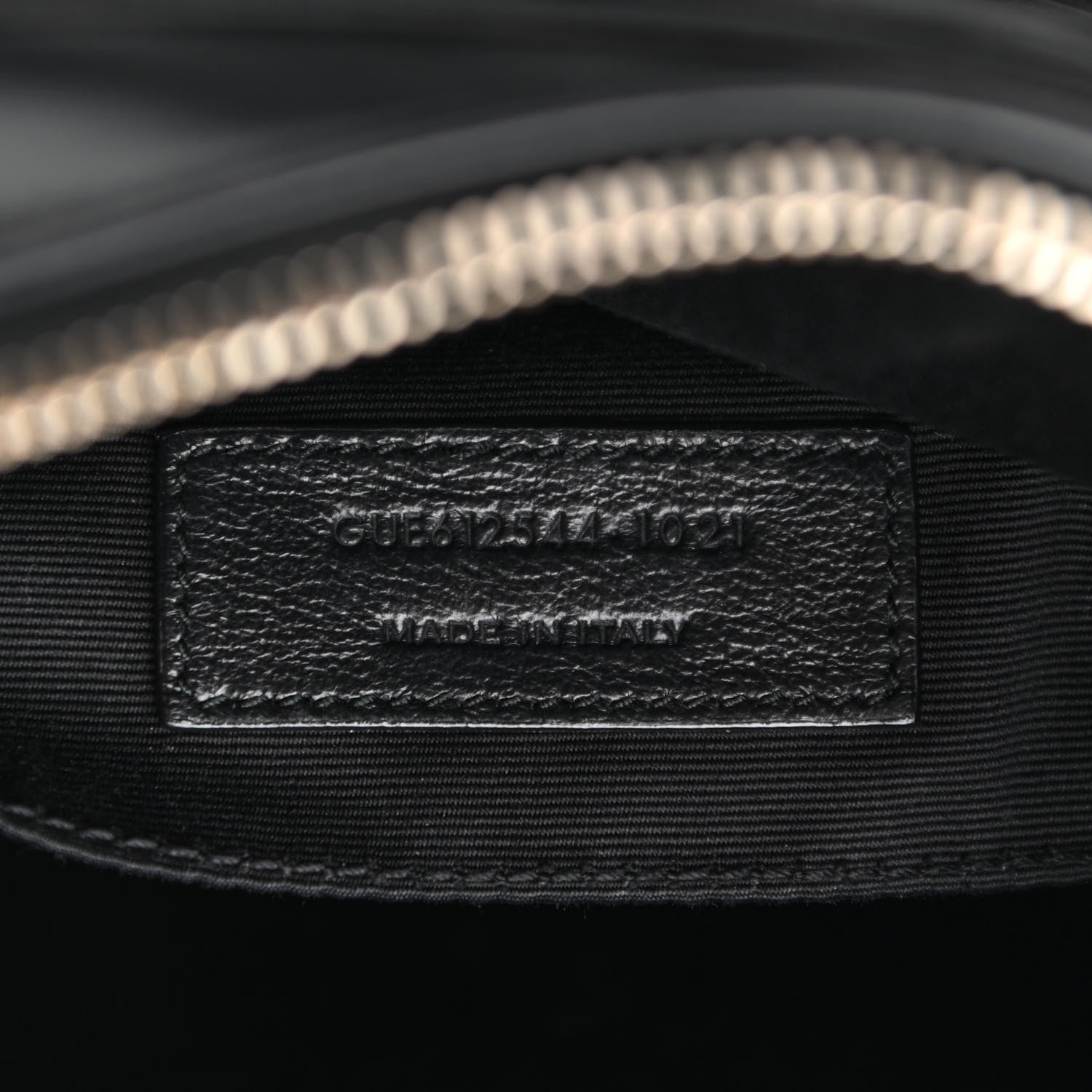 Saint Laurent Calfskin Matelasse Monogram Lou Camera Bag Black 7 of 10