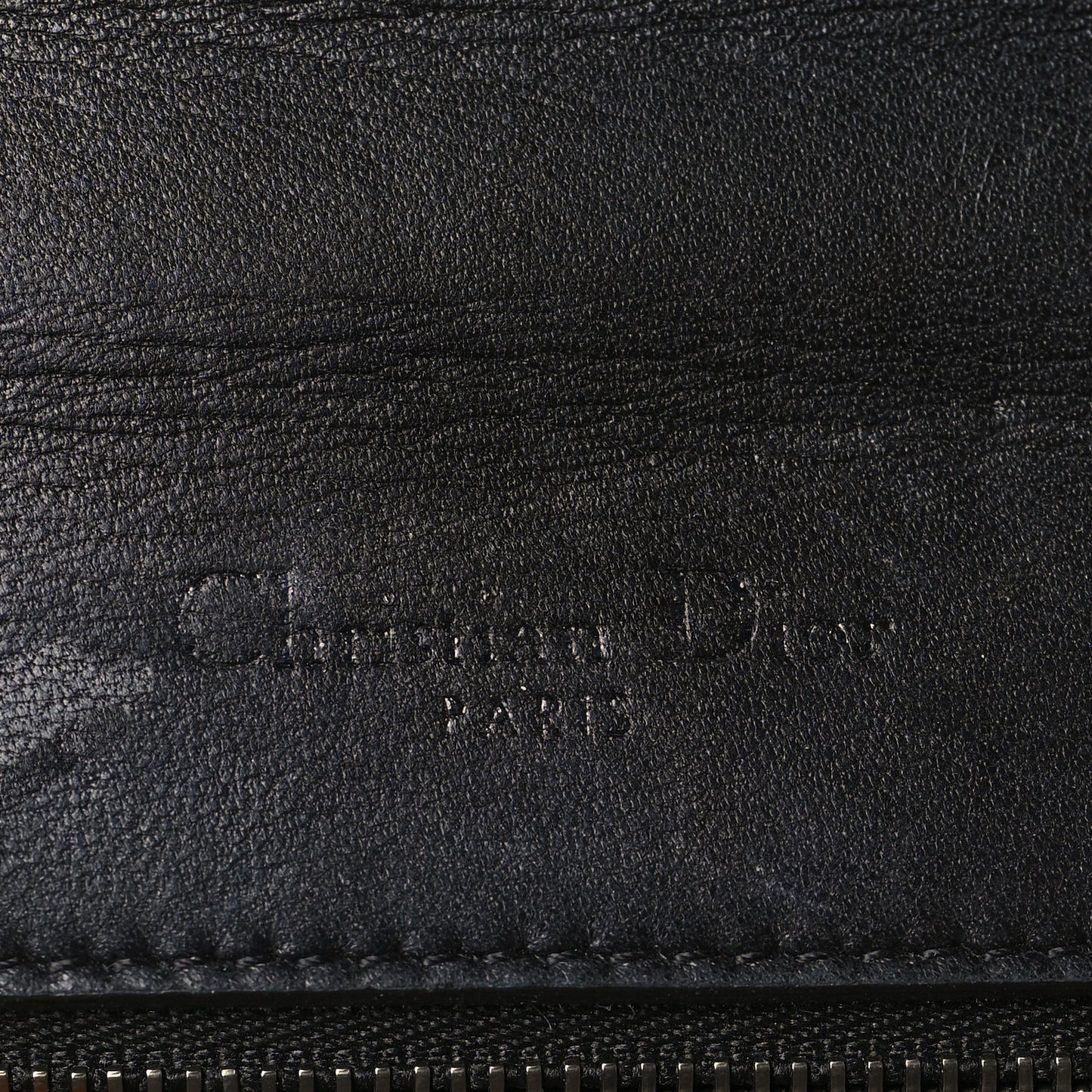 Lambskin Medium Diorama Flap Bag Black