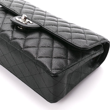 Chanel Caviar Quilted Medium Double Flap Black 11 of 12