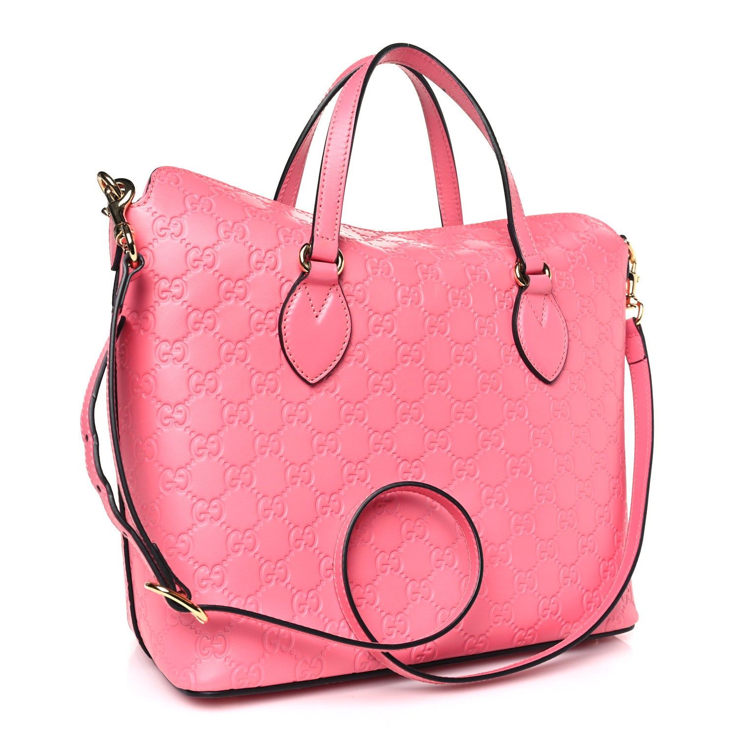 Gucci Guccissima Linea A Foldover Tote Flush 3 of 9