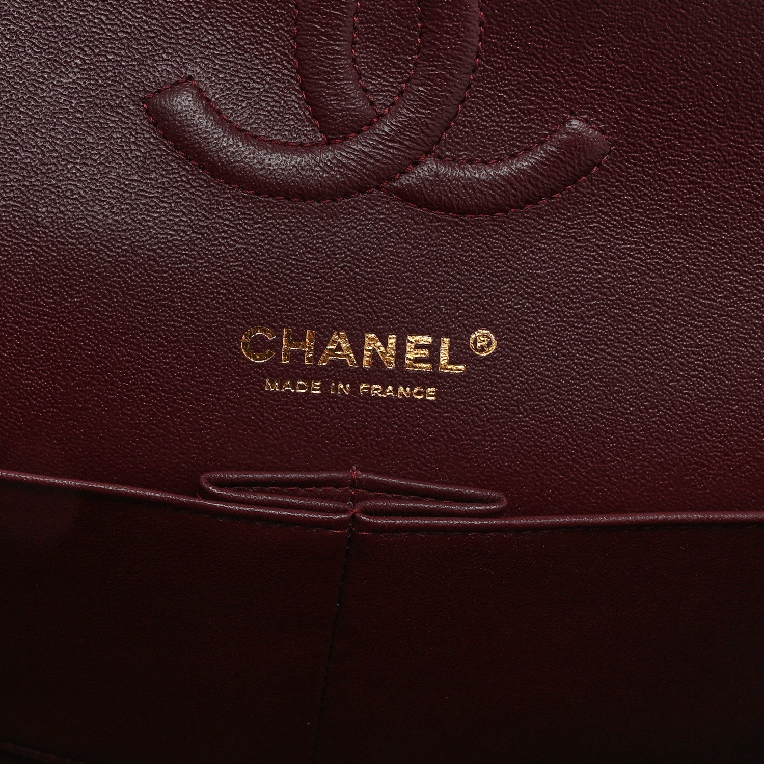 Chanel Lambskin Quilted Medium Double Flap Black 6 of 10