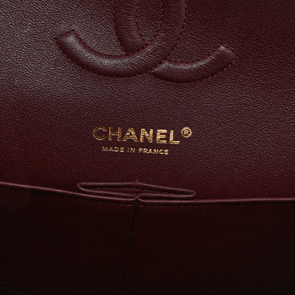 Chanel Lambskin Quilted Medium Double Flap Black 6 of 10