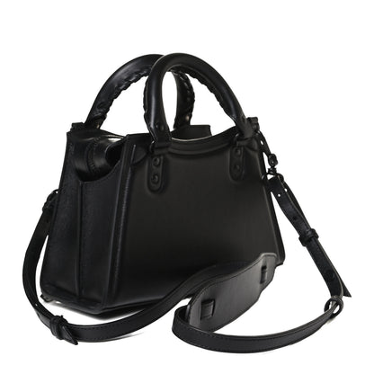Balenciaga Cake Calfskin Tonal Hardware Mini Neo Classic City Black 3 of 12