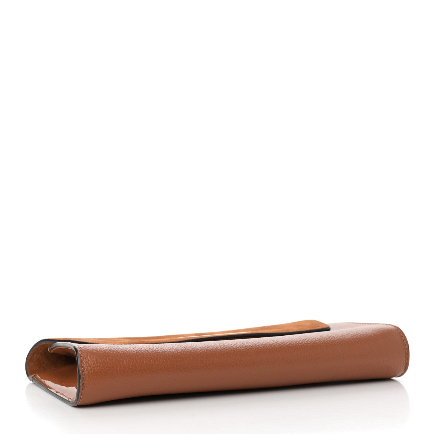 Christian Louboutin Veau Velours Calfskin Vero Dodat Clutch Cannelle 4 of 12