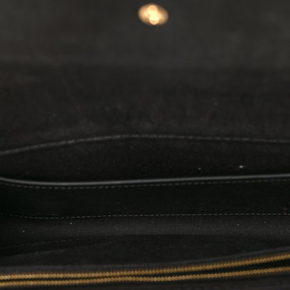 Louis Vuitton Patent Louise Clutch Black 5 of 10