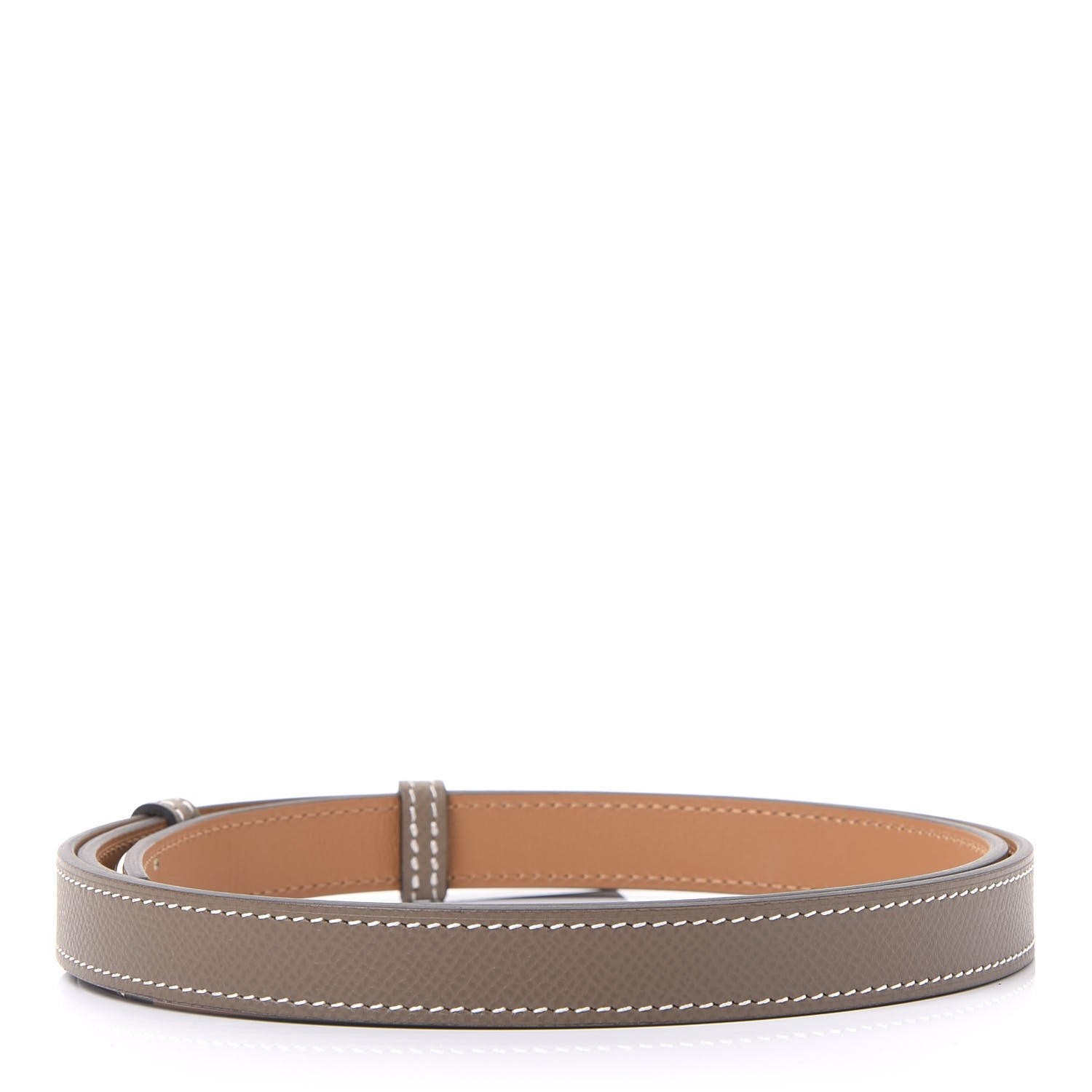 Hermes Epsom Kelly Belt Etoupe 2 of 5