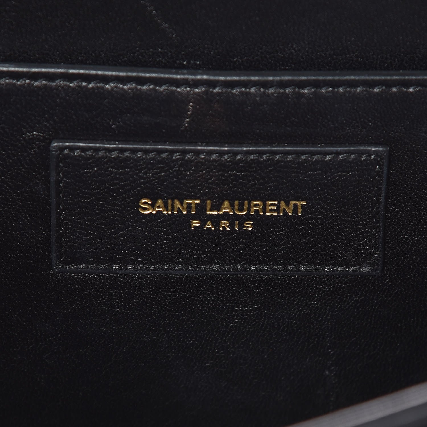 Saint Laurent Velvet Classic Monogram Cassandre Tassel Clutch Black 9 of 17