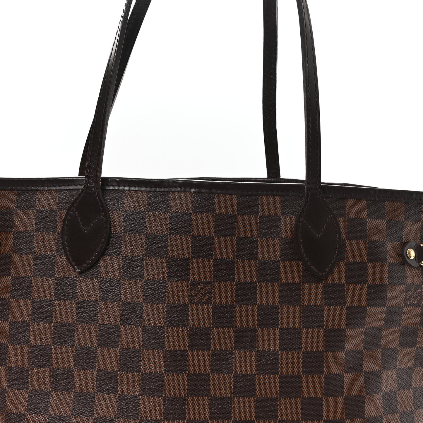 Damier Ebene Neo Neverfull MM Rose Ballerine