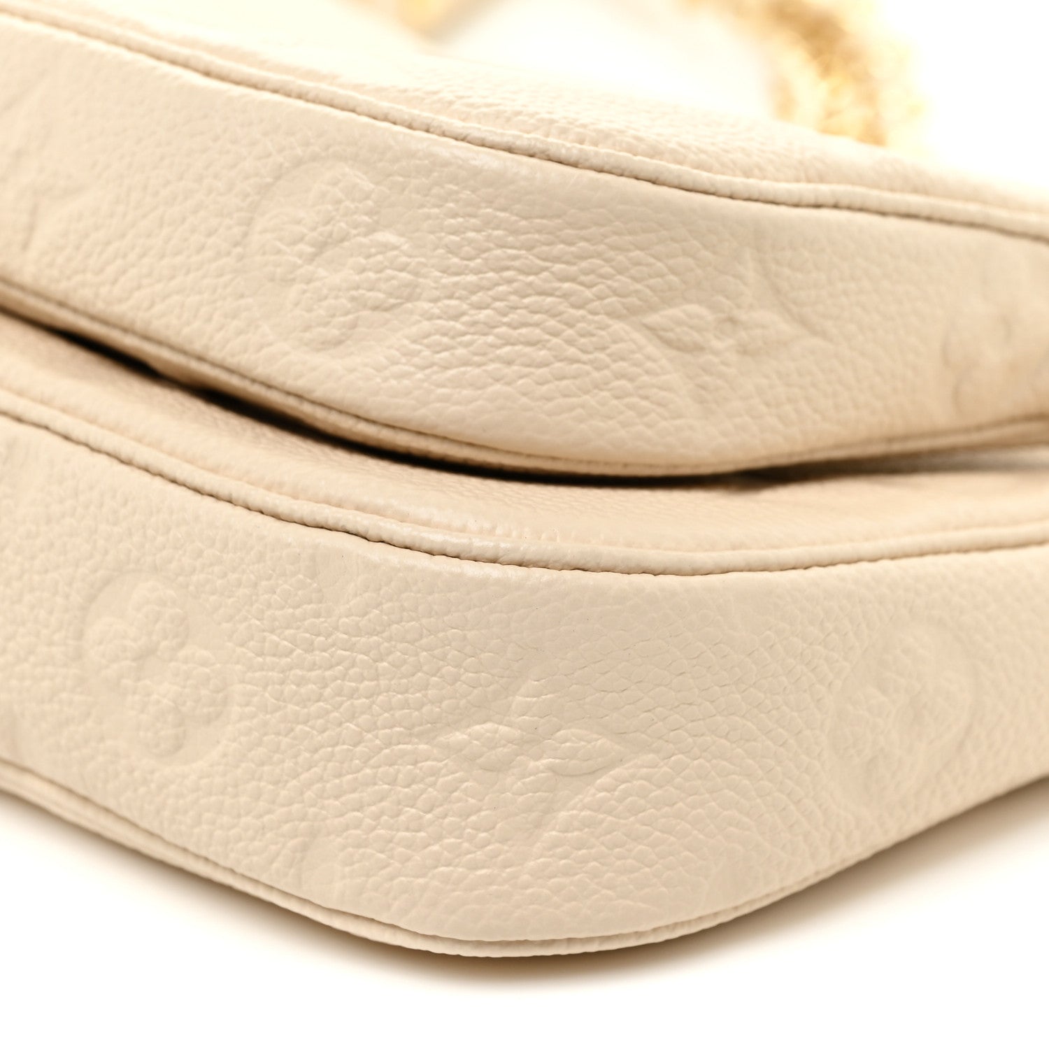 Louis Vuitton Empreinte Monogram Giant Multi Pochette Accessories Cream 11 of 13