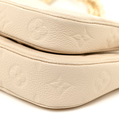 Louis Vuitton Empreinte Monogram Giant Multi Pochette Accessories Cream 11 of 13