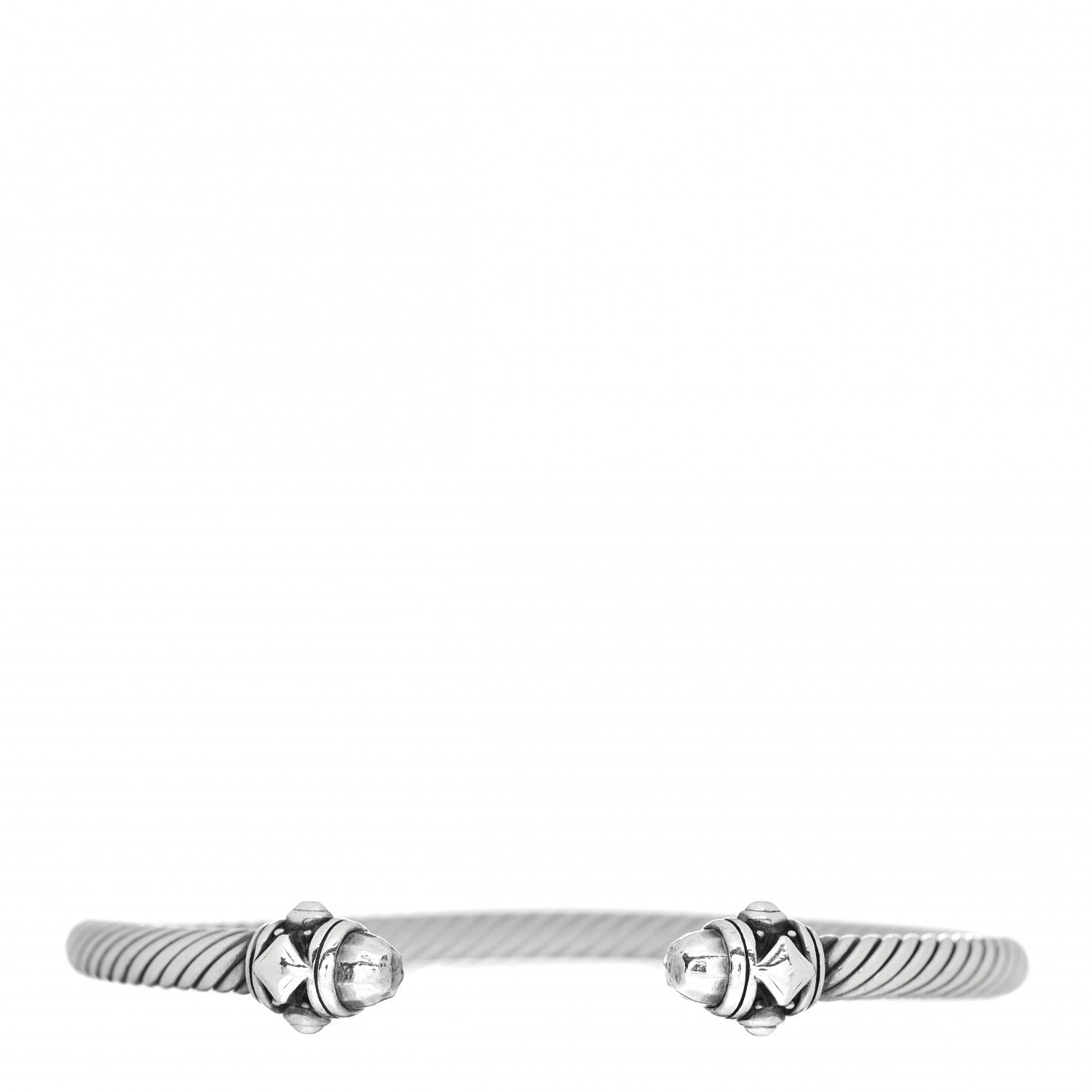David Yurman Sterling Silver 5mm Renaissance Bracelet 1 of 4