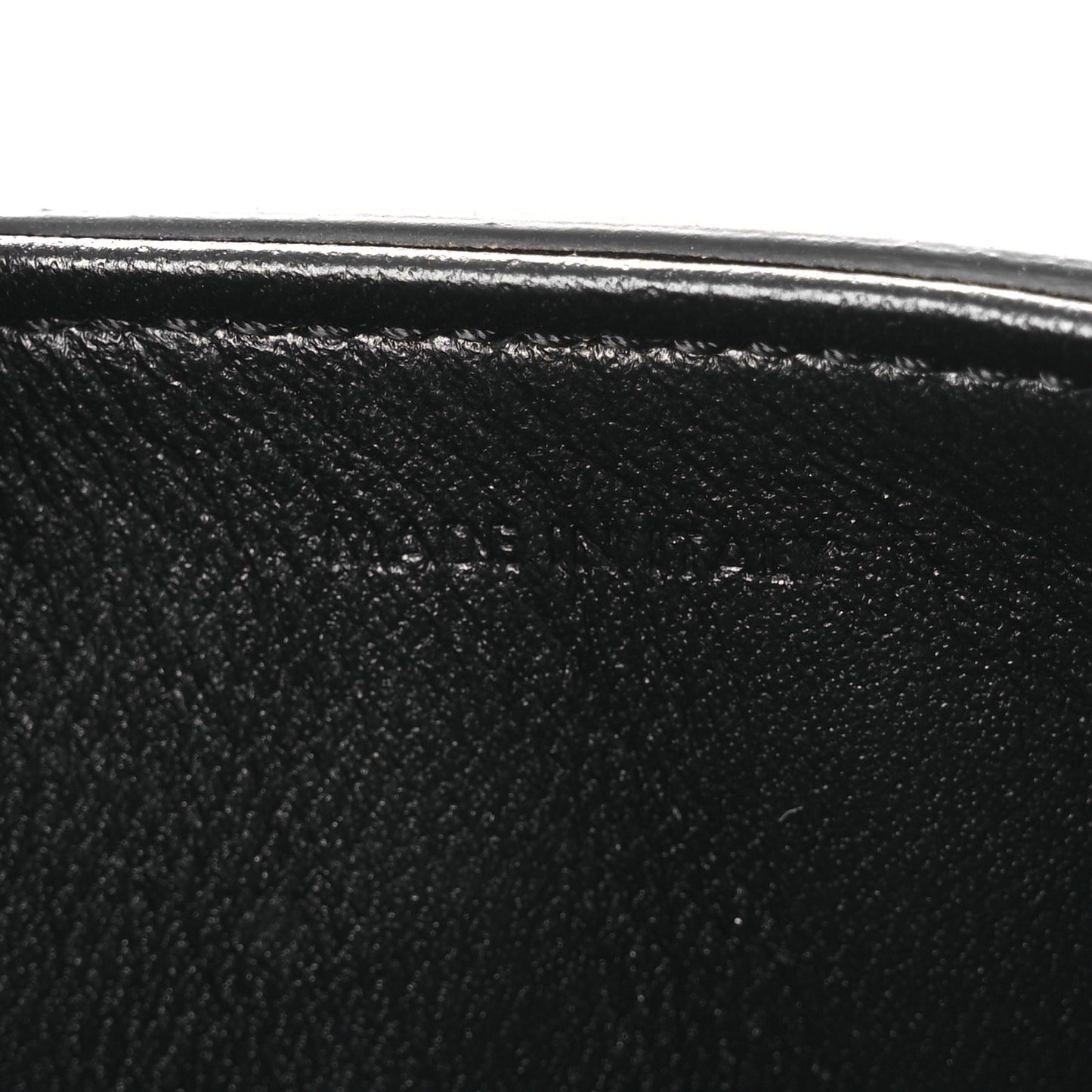 Shiny Calfskin Triomphe Shoulder Bag Black