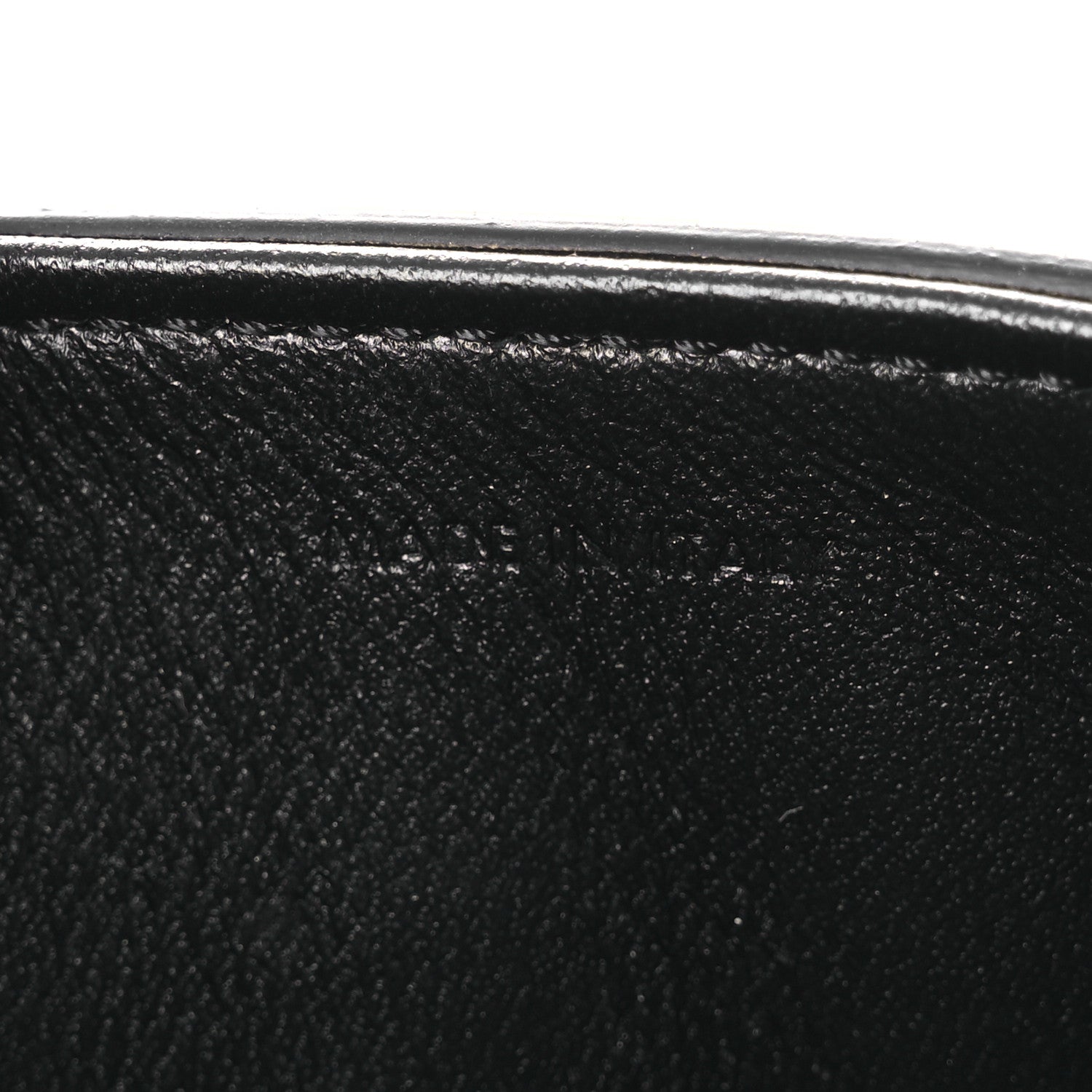 Celine Shiny Calfskin Triomphe Shoulder Bag Black 8 of 13