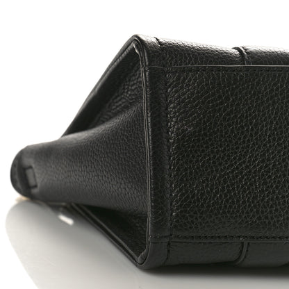 Marc Jacobs Grained Calfskin Small The Tote Bag Black 7 of 10