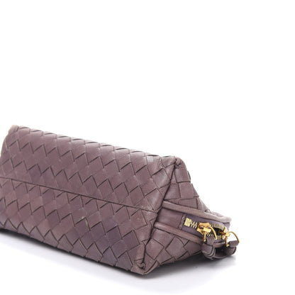 Bottega Veneta Nappa Intrecciato Cosmetic Case Lilac 7 of 12
