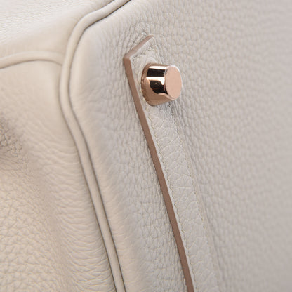 Hermes Togo Birkin 25 Beton 7 of 36