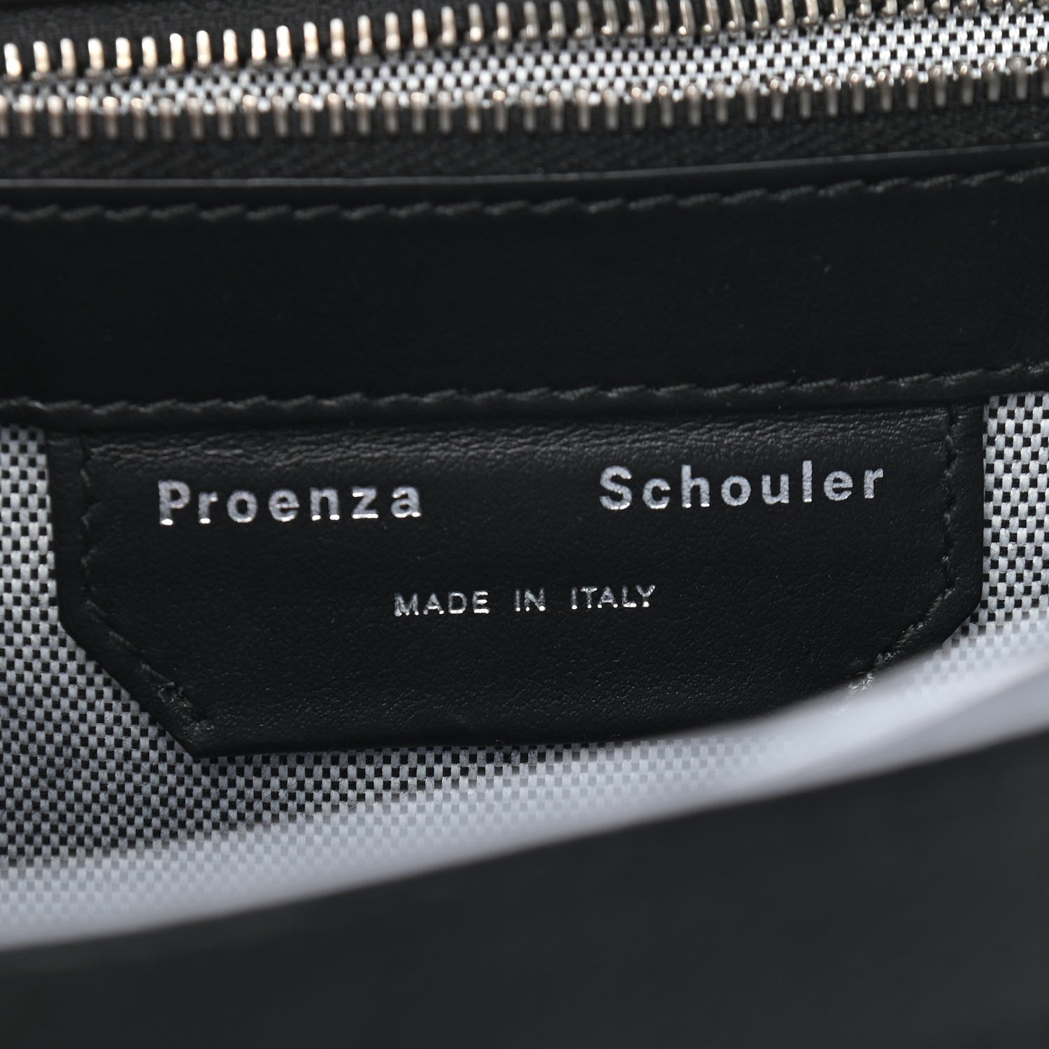 Proenza Schouler Soft Grainy Calfskin Medium PS1 Satchel Black 5 of 8
