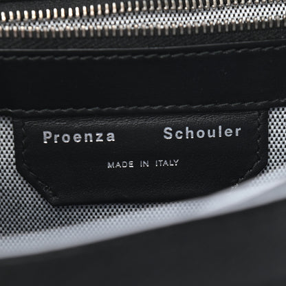 Proenza Schouler Soft Grainy Calfskin Medium PS1 Satchel Black 5 of 8