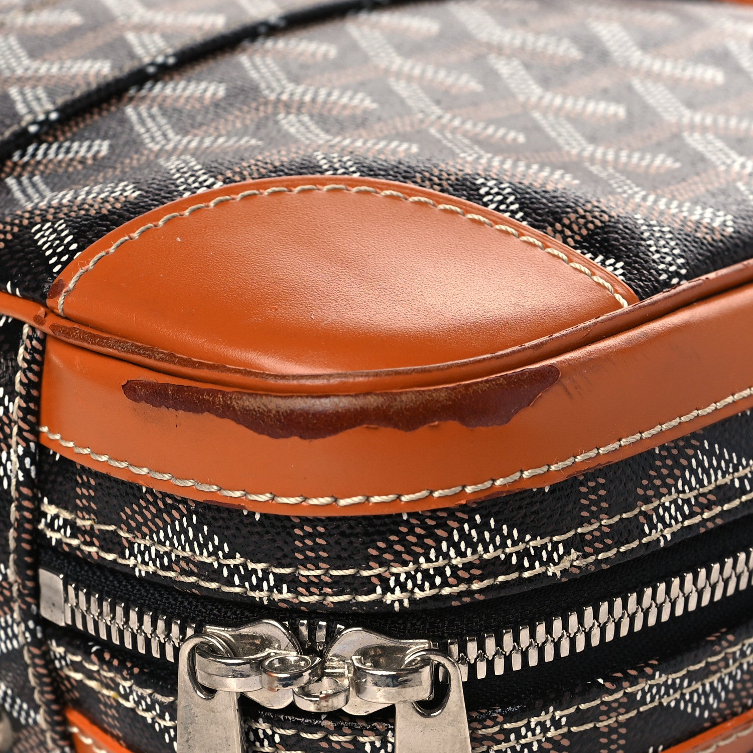 Goyard Goyardine Ambassade PM Briefcase Black Gold 9 of 19