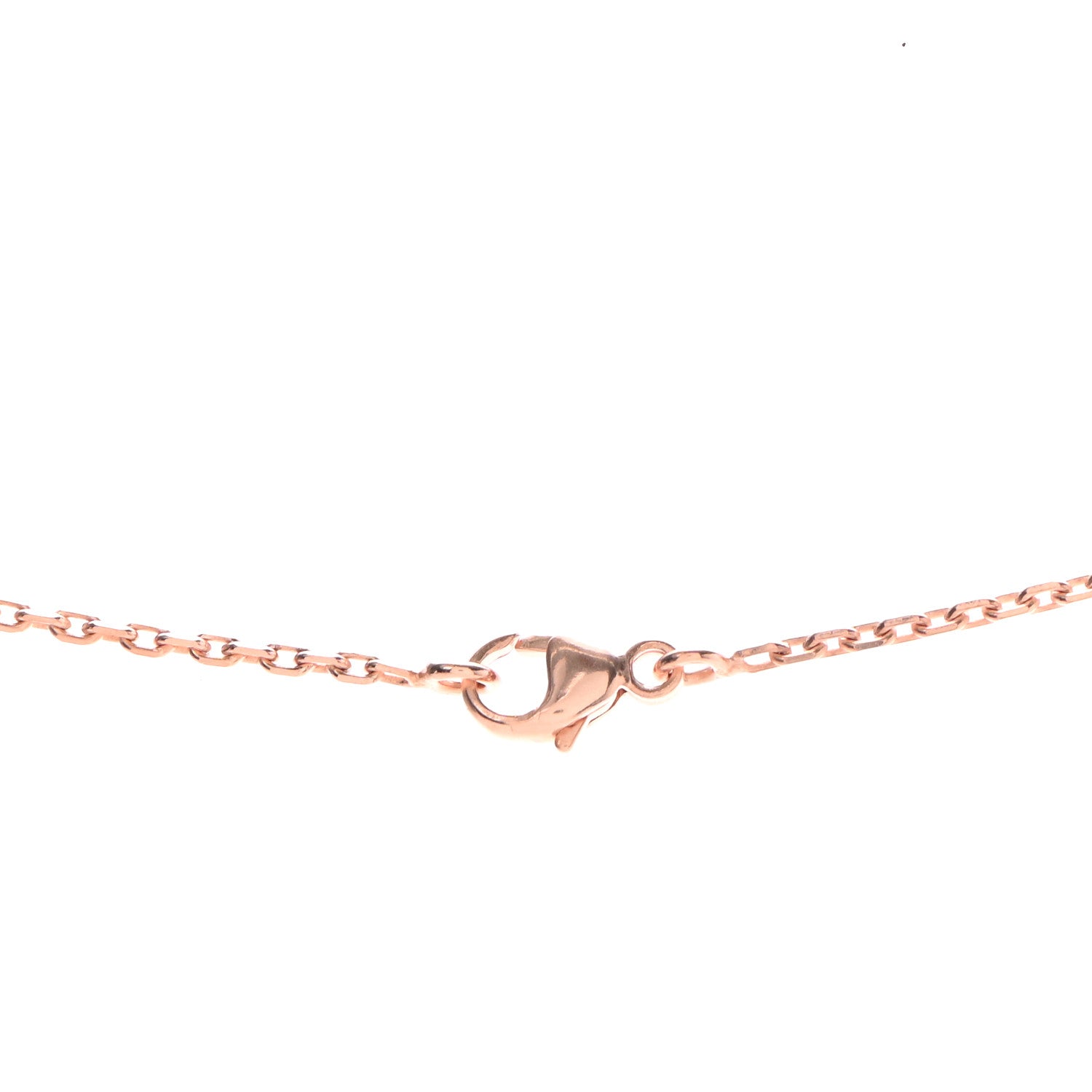 Hermes Lacquered Rose Gold Mini Pop H Pendant Necklace Black 4 of 6