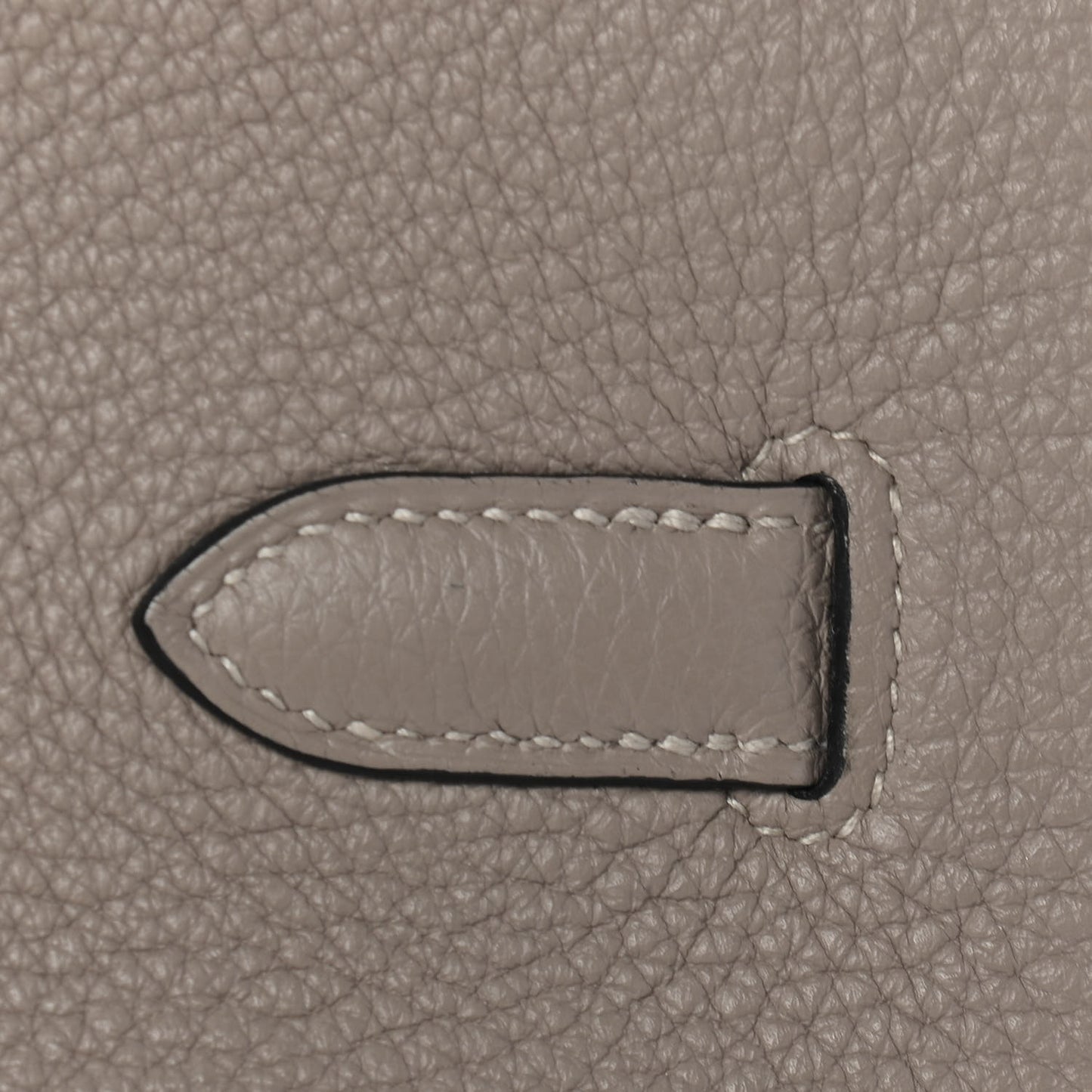 Taurillon Clemence Birkin 35 Gris Tourterelle
