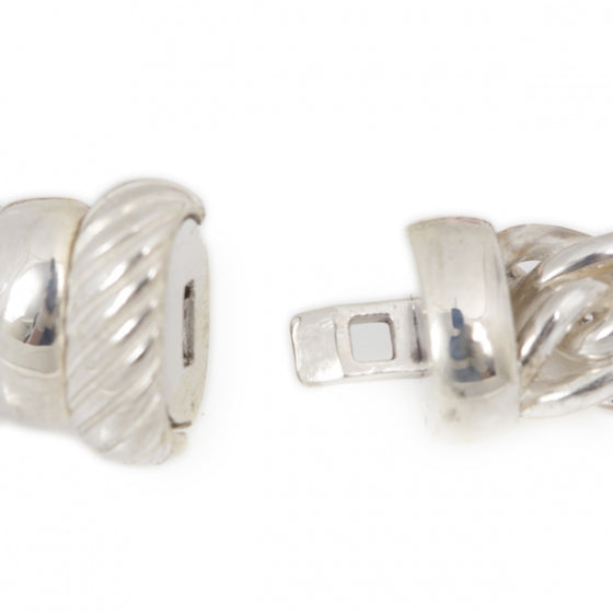 Sterling Silver Lyrica Rope Bracelet