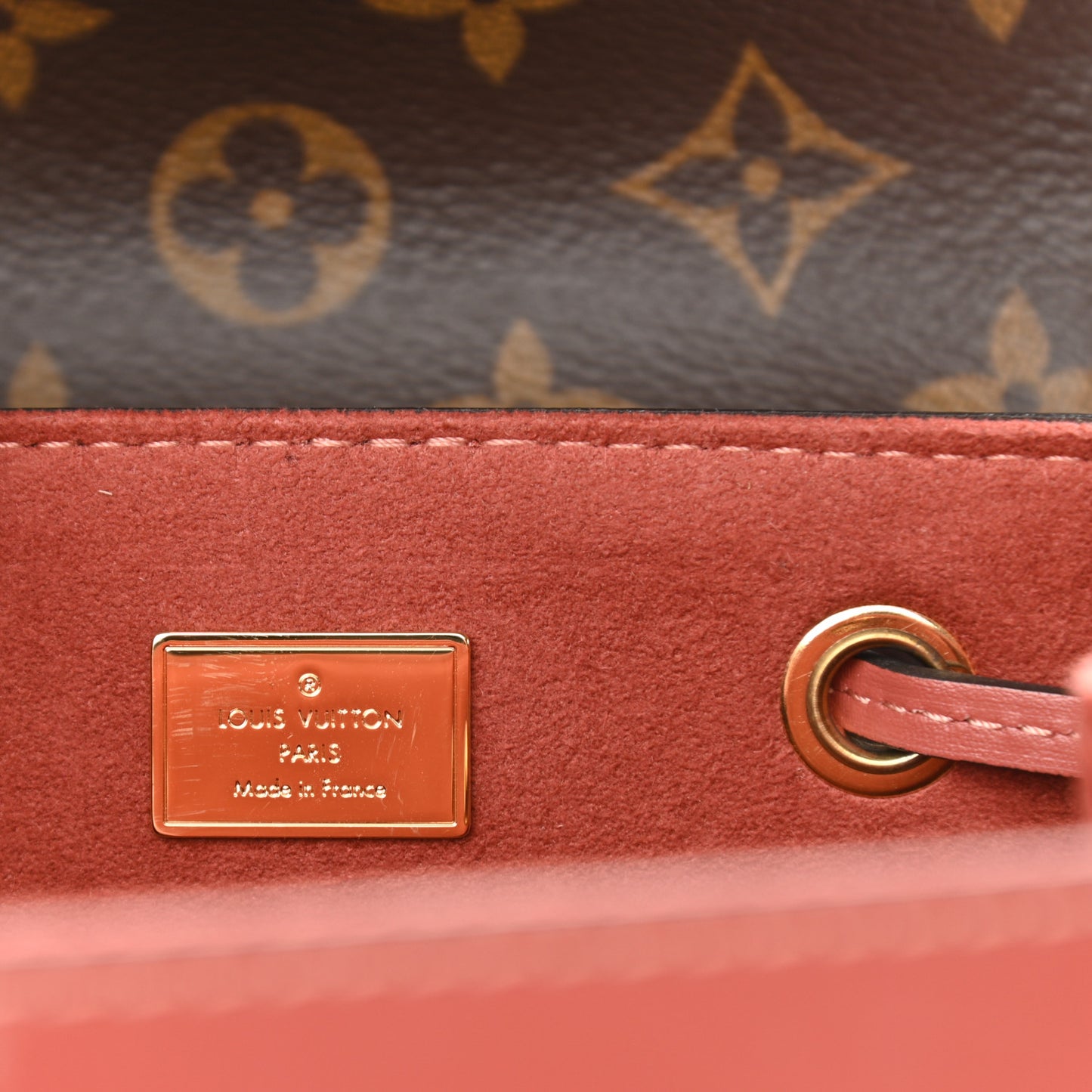 Patent Monogram Hot Springs Backpack Vieux Rose