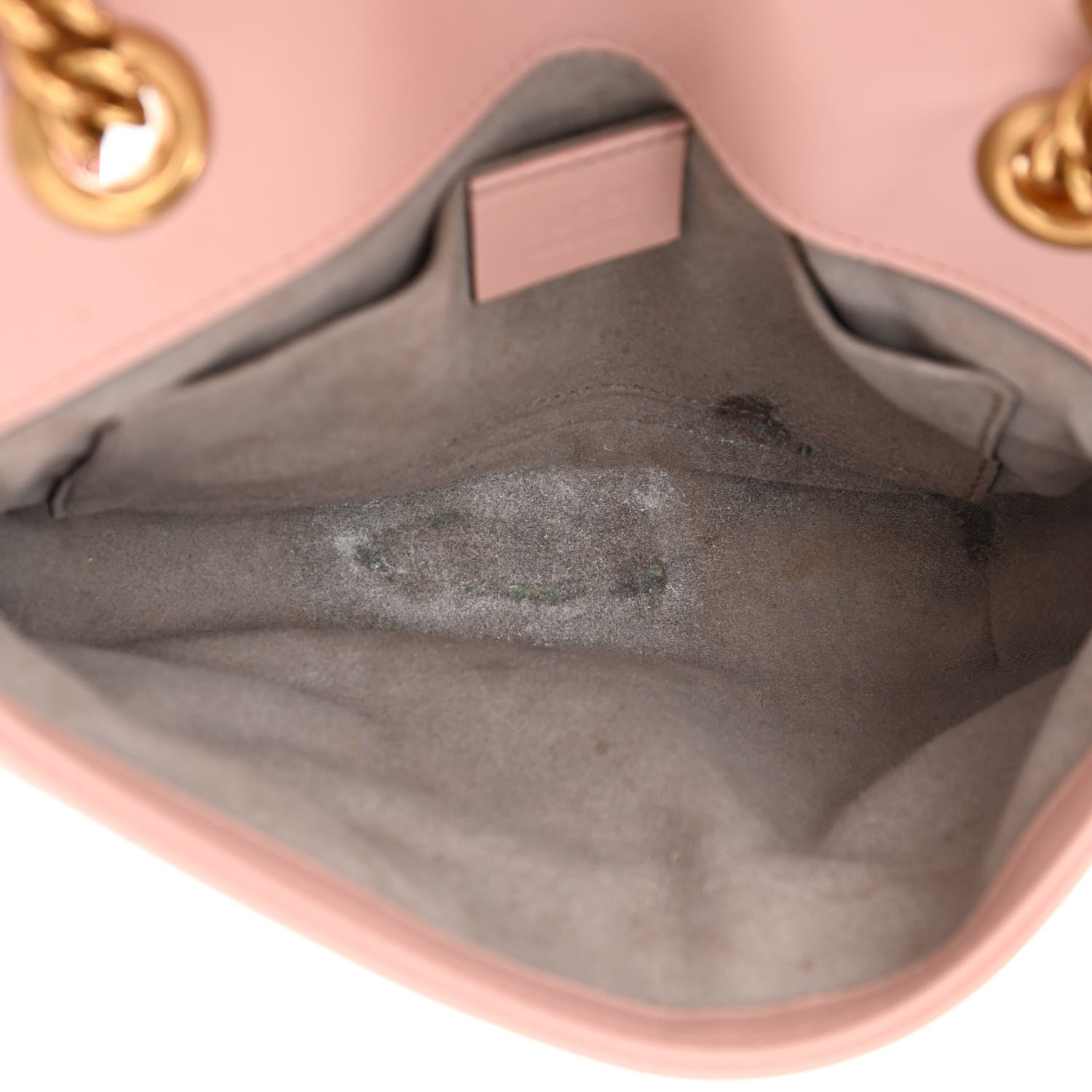 Gucci Calfskin Matelasse Mini GG Marmont Shoulder Bag Perfect Pink 5 of 16