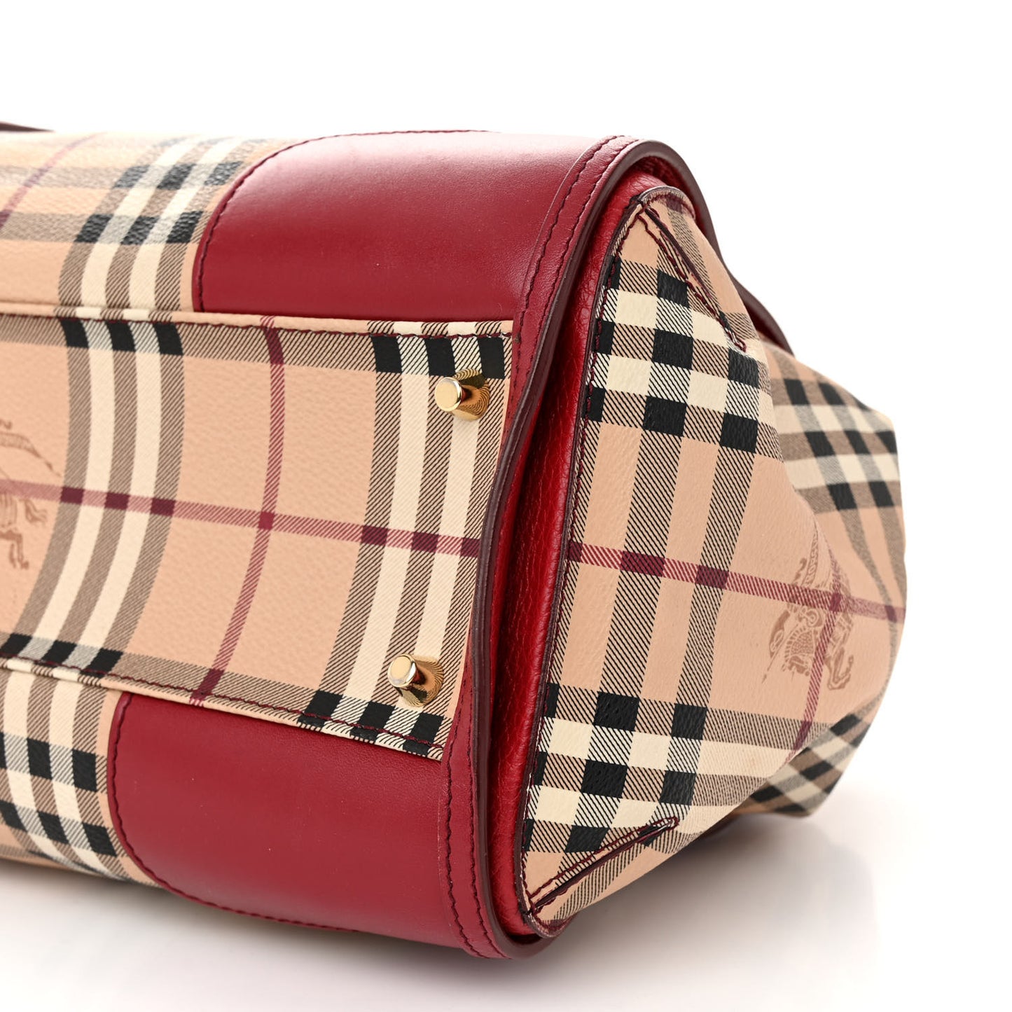 Haymarket Check Colours Small Gladstone Military Red