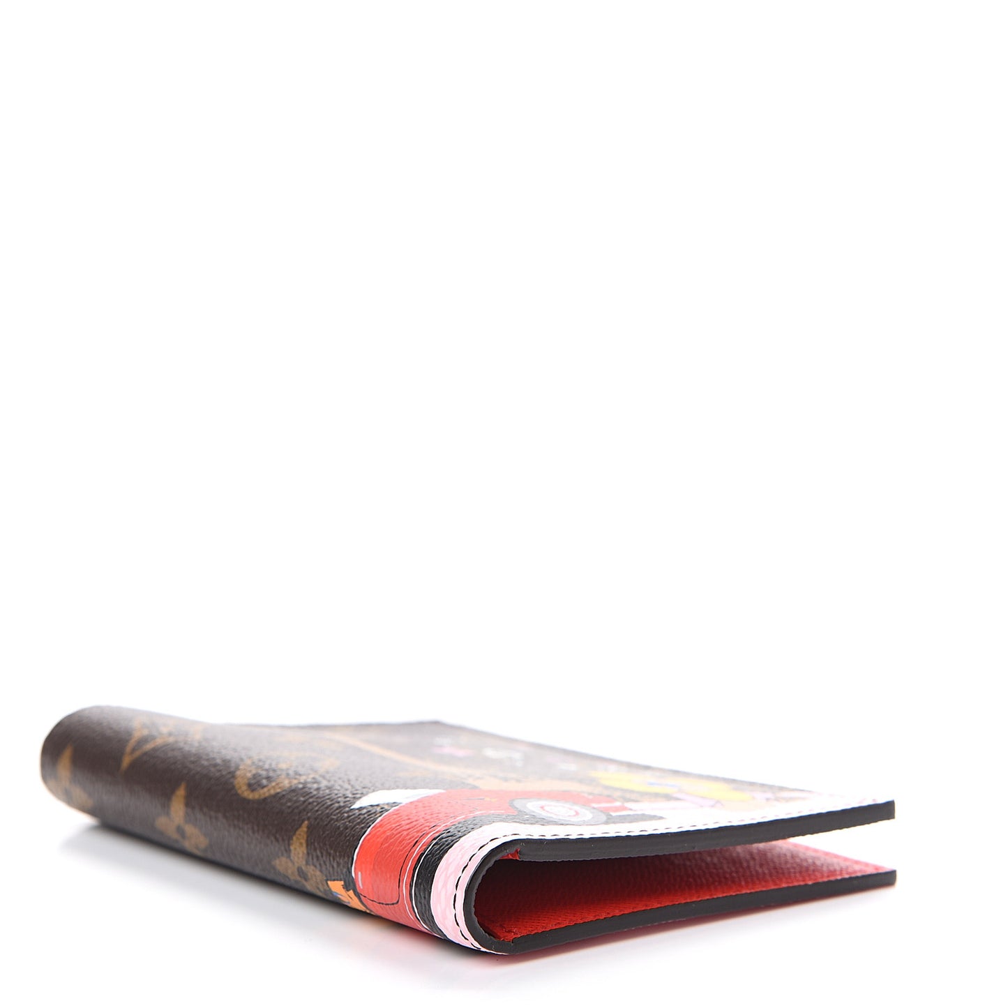 Monogram 2019 Christmas Animation Passport Cover Rouge