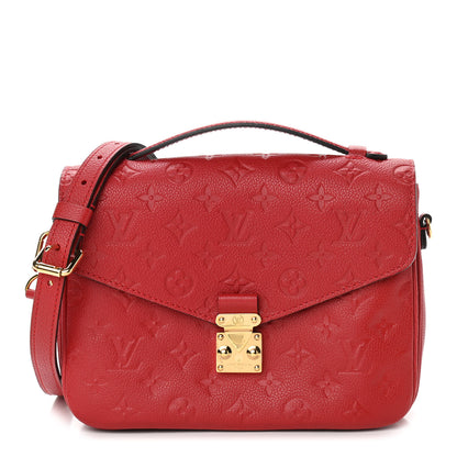 Louis Vuitton Empreinte Pochette Metis Cherry 1 of 9