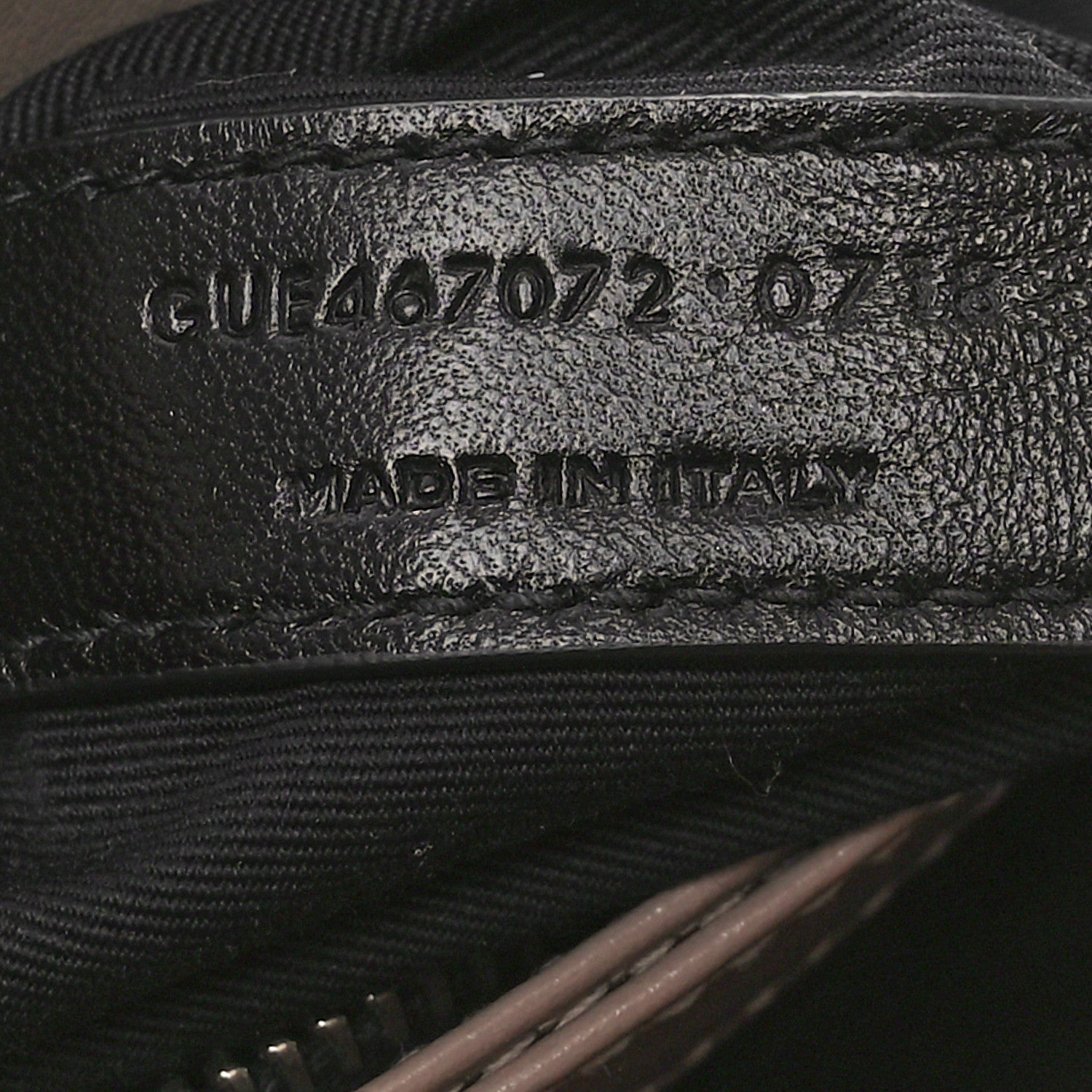 Saint Laurent Calfskin Y Quilted Monogram Toy Loulou Crossbody Bag Mink 7 of 10