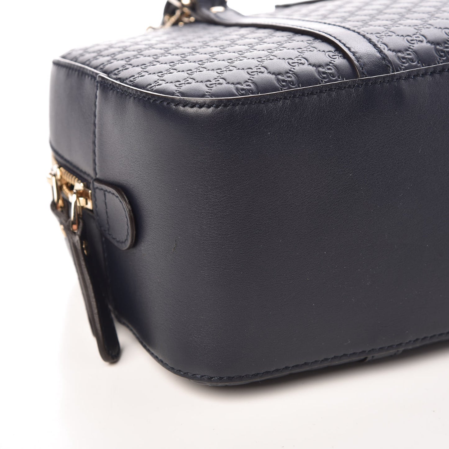 Microguccissima Medium Crossbody Bag Blue