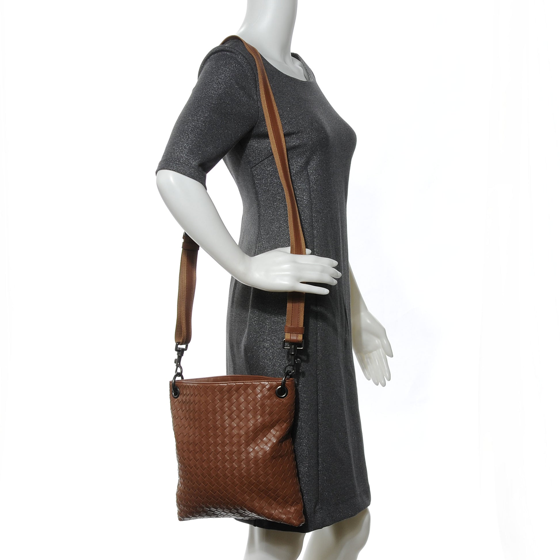 Bottega Veneta Nappa Intrecciato Messenger Bag Edoardo 2 of 7