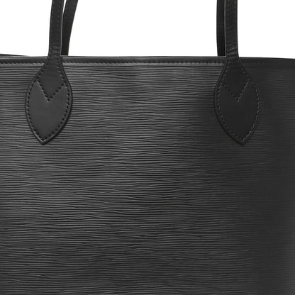Louis Vuitton Epi Monogram Neverfull MM Black 6 of 11