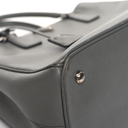Prada Saffiano Medium Galleria Double Zip Tote Marmo 9 of 16