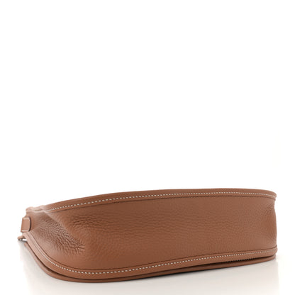 Hermes Taurillon Clemence Evelyne III PM Gold 4 of 11