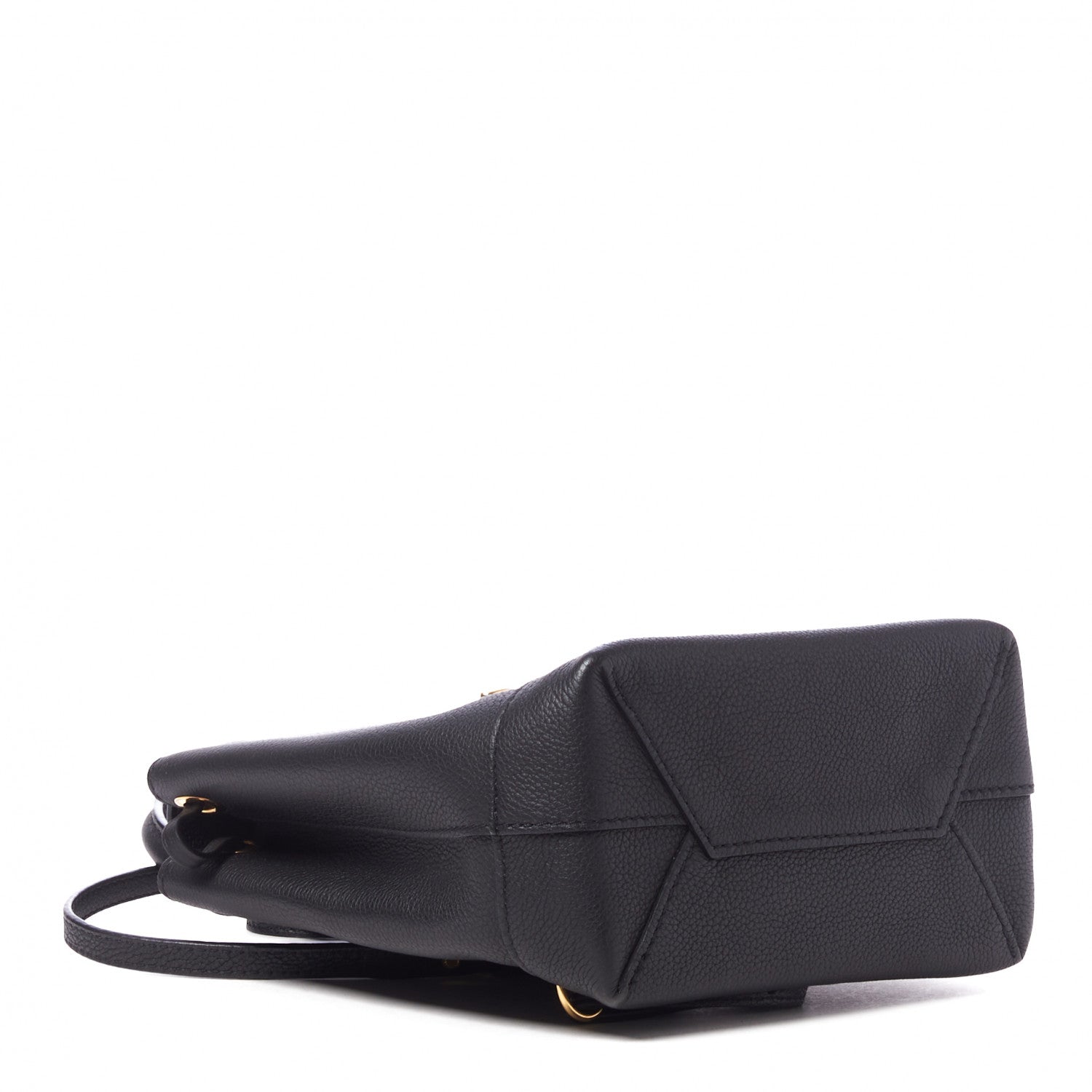 Louis Vuitton Calfskin Lockme Mini Backpack Black 3 of 9