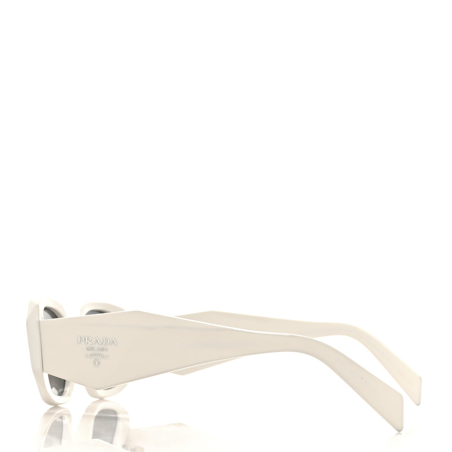 Prada Acetate Symbole Sunglasses SPR 17W White 3 of 7