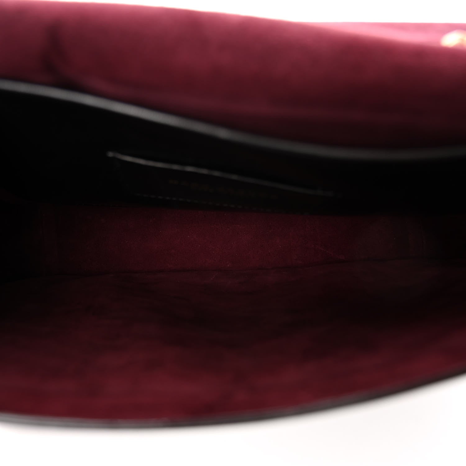 Marc Jacobs Lambskin Quilted Double Stitched The St Marc Trouble Shoulder Bag Black 5 of 10