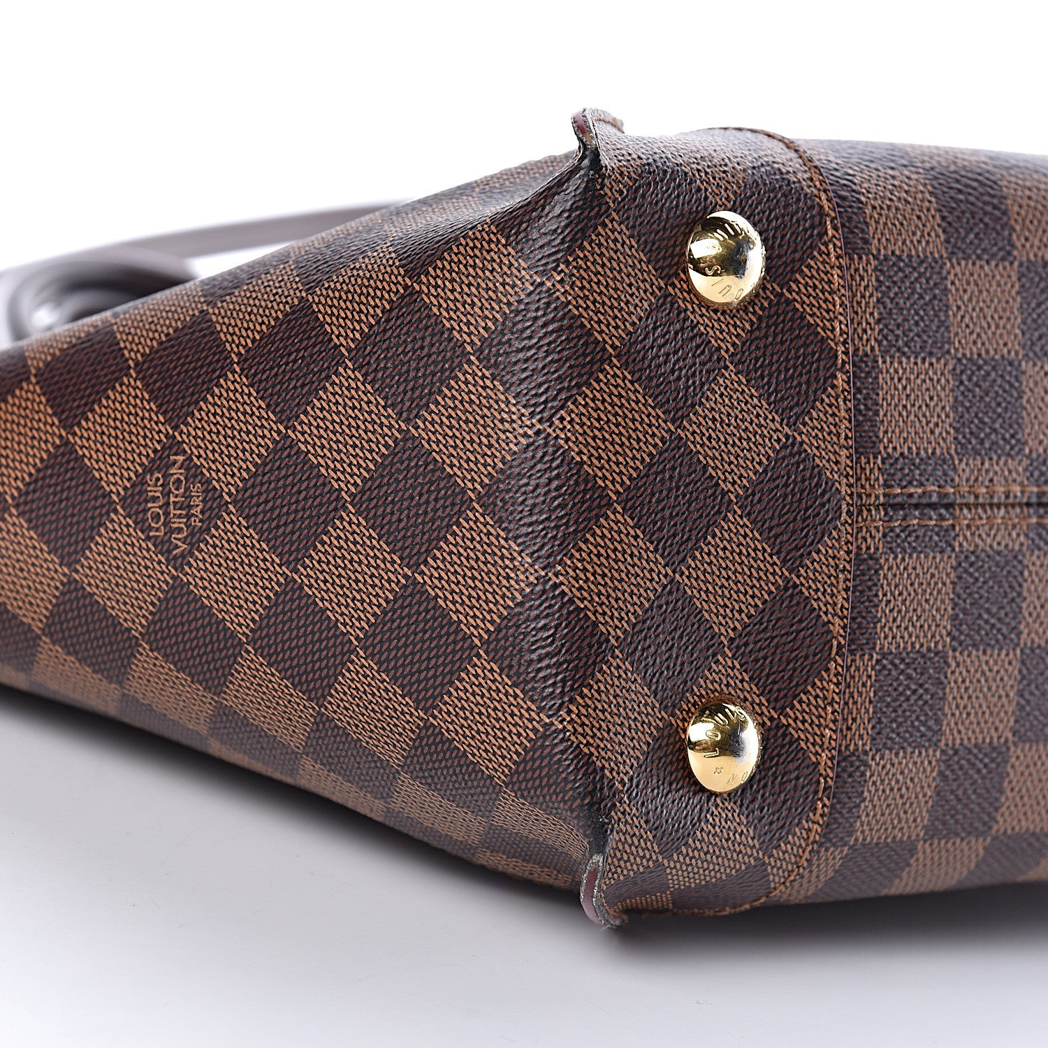 Louis Vuitton Damier Ebene Caissa Tote PM Cherry 7 of 10