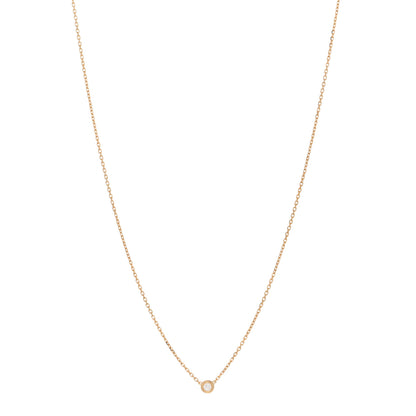 Cartier 18K Yellow Gold Diamond XS D'Amour Pendant Necklace 1 of 4