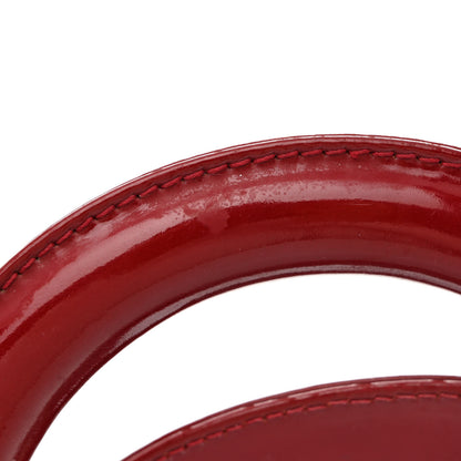 Christian Dior Patent Cannage Large Lady Dior Red 12 of 13