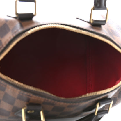 Louis Vuitton Damier Ebene Speedy Bandouliere 25 5 of 9
