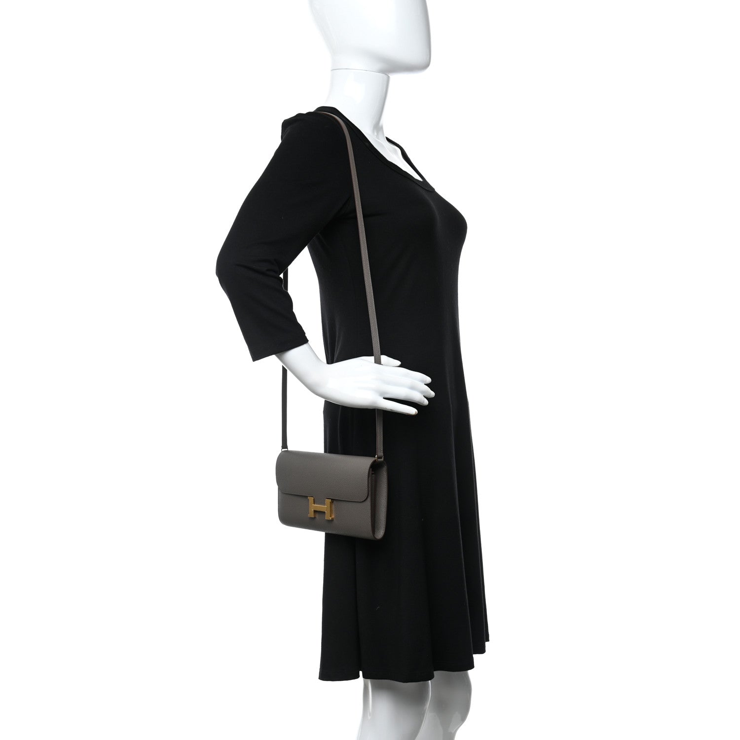 Hermes Epsom Constance Long To Go Wallet Etain 2 of 8
