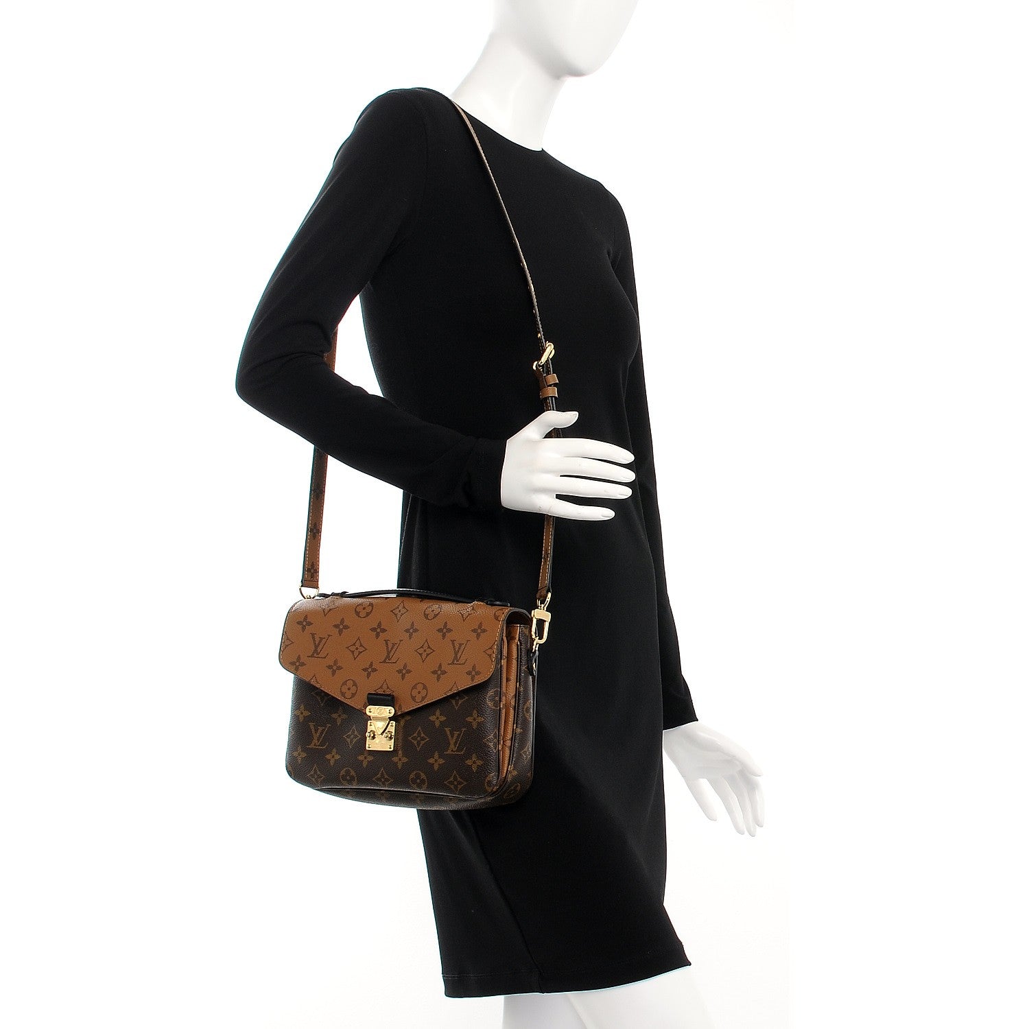 Louis Vuitton Reverse Monogram Pochette Metis 2 of 9