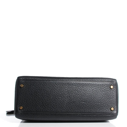 Hermes Fjord Kelly Retourne 35 Black 5 of 26
