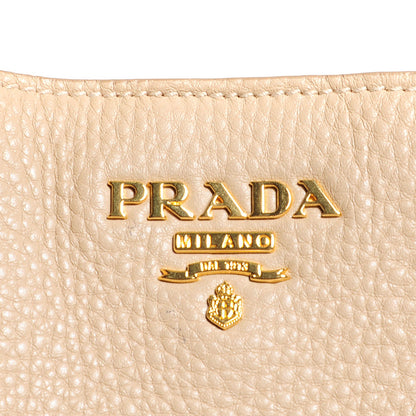 Prada Vitello Daino Shopping Tote Sabbia 11 of 11